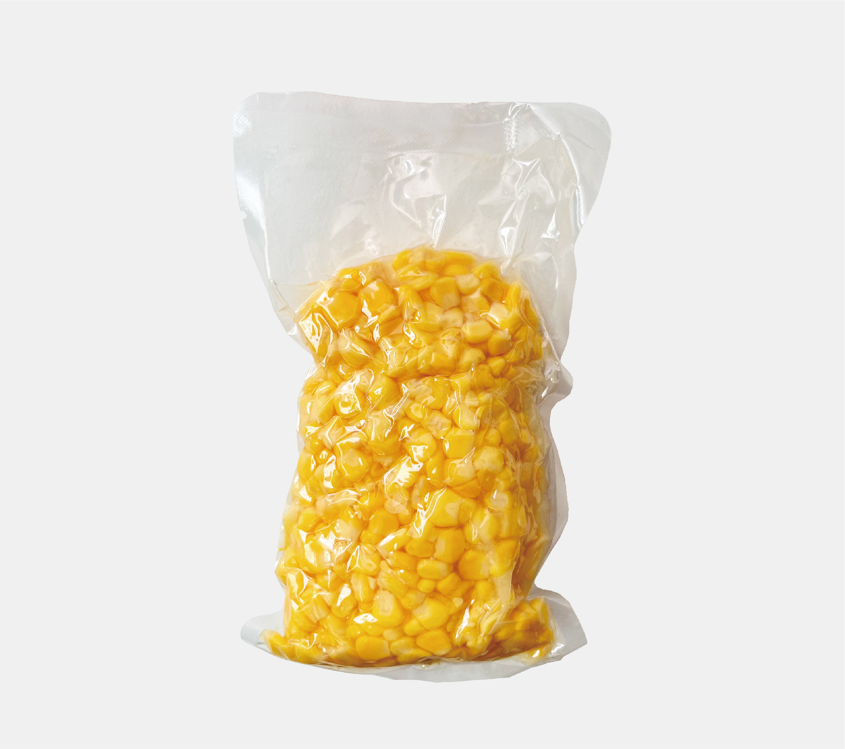 Vacuum corn kernel blank steaming bag