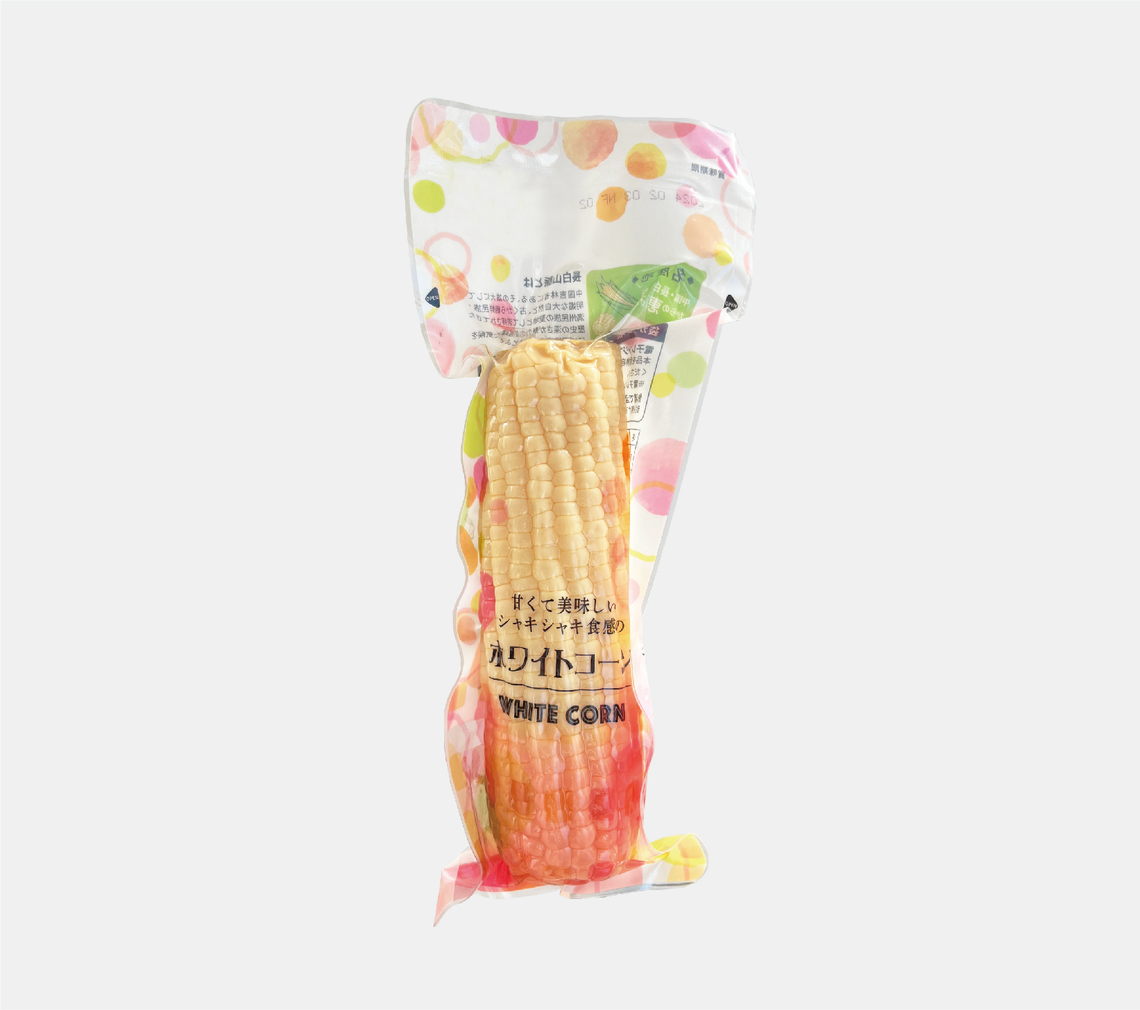 Instant Sweet Corn Stick Vacuum Bag